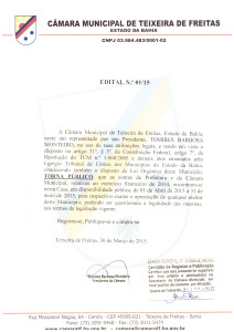 Edital n.01.2015